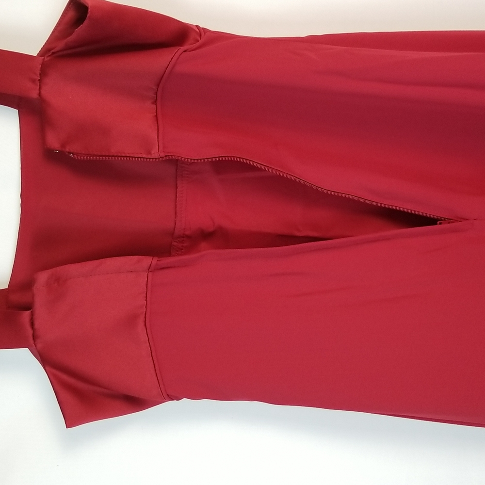EUC Alfred Angelo Red Evening Gown - Picture 7 of 10